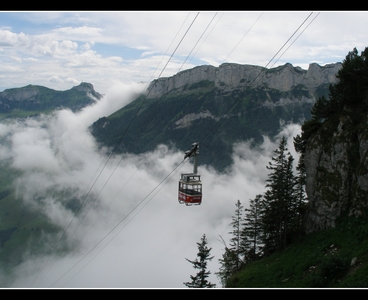 lanovka v Alpch